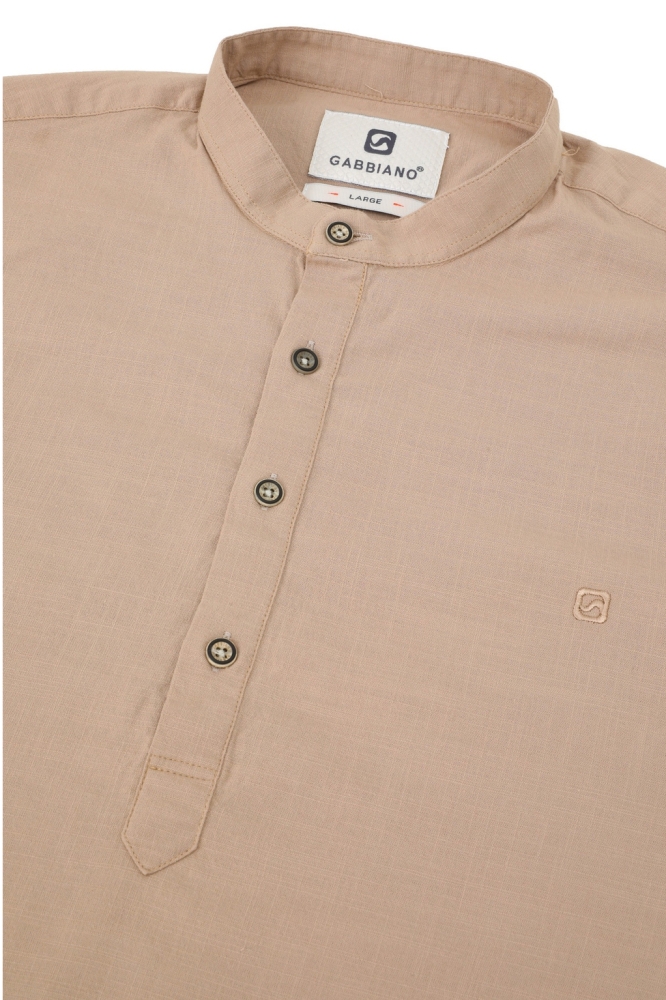 SHIRT 334535 Latte Brown